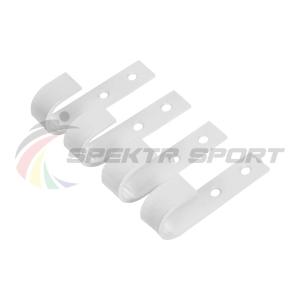 Купить Крюки подвесные (к-кт. 4 шт) для турника белые в Рыльске 