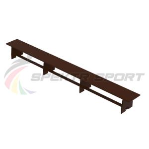 Купить Скамья гимнастическая (лам. фанера 15мм) 2500х240х245мм в Рыльске 