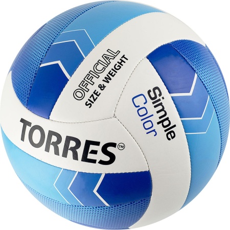 Купить Мяч волейбольный Torres Simple Color любительский р.5 в Рыльске 